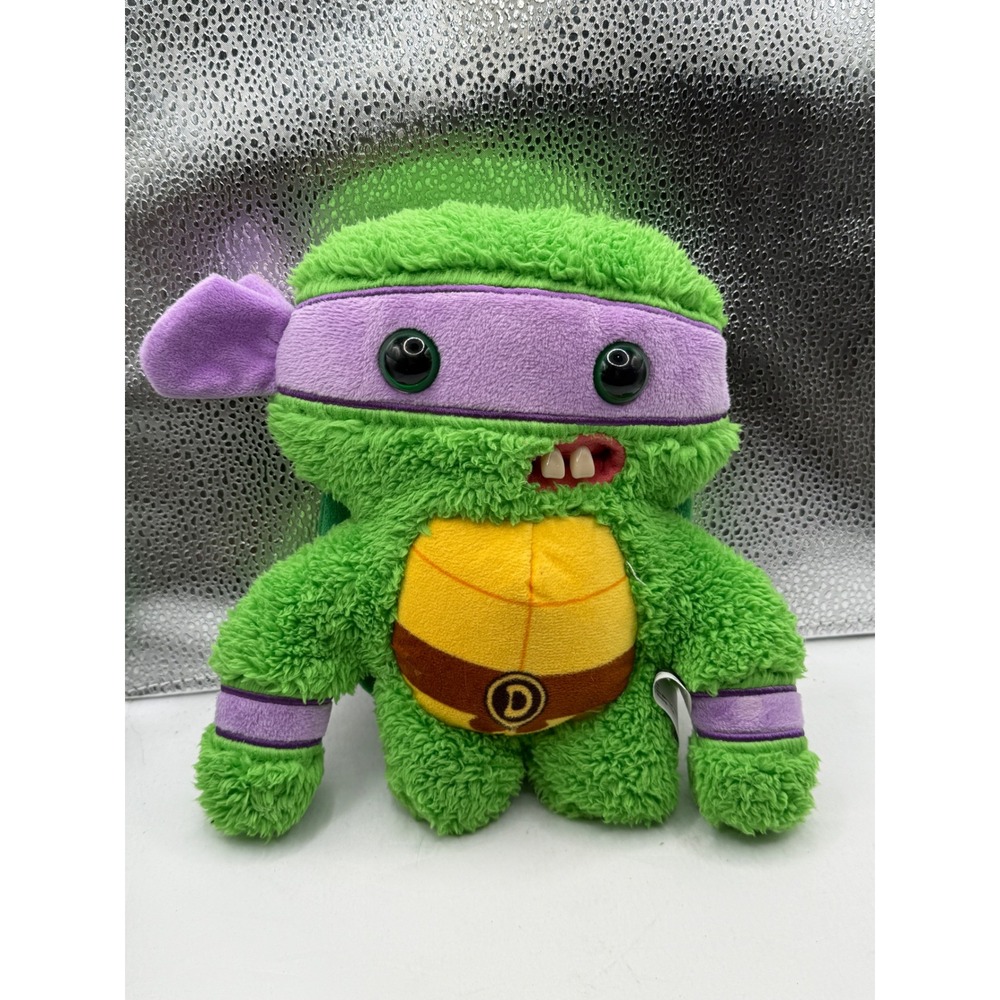 Teenage Mutant Ninja Turtles Donatello Fuggler Plush Stuffed Toy 9"